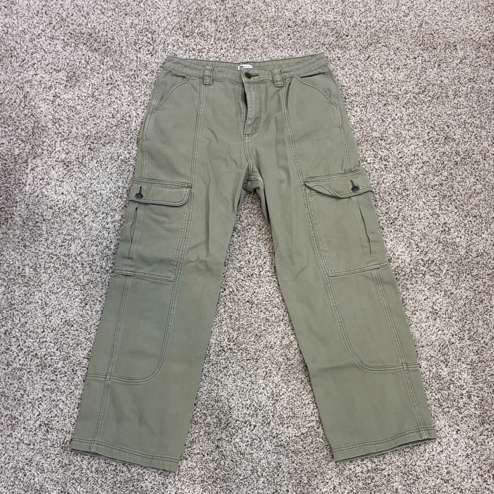 Billabong Women's Olive Straight Leg Jeans